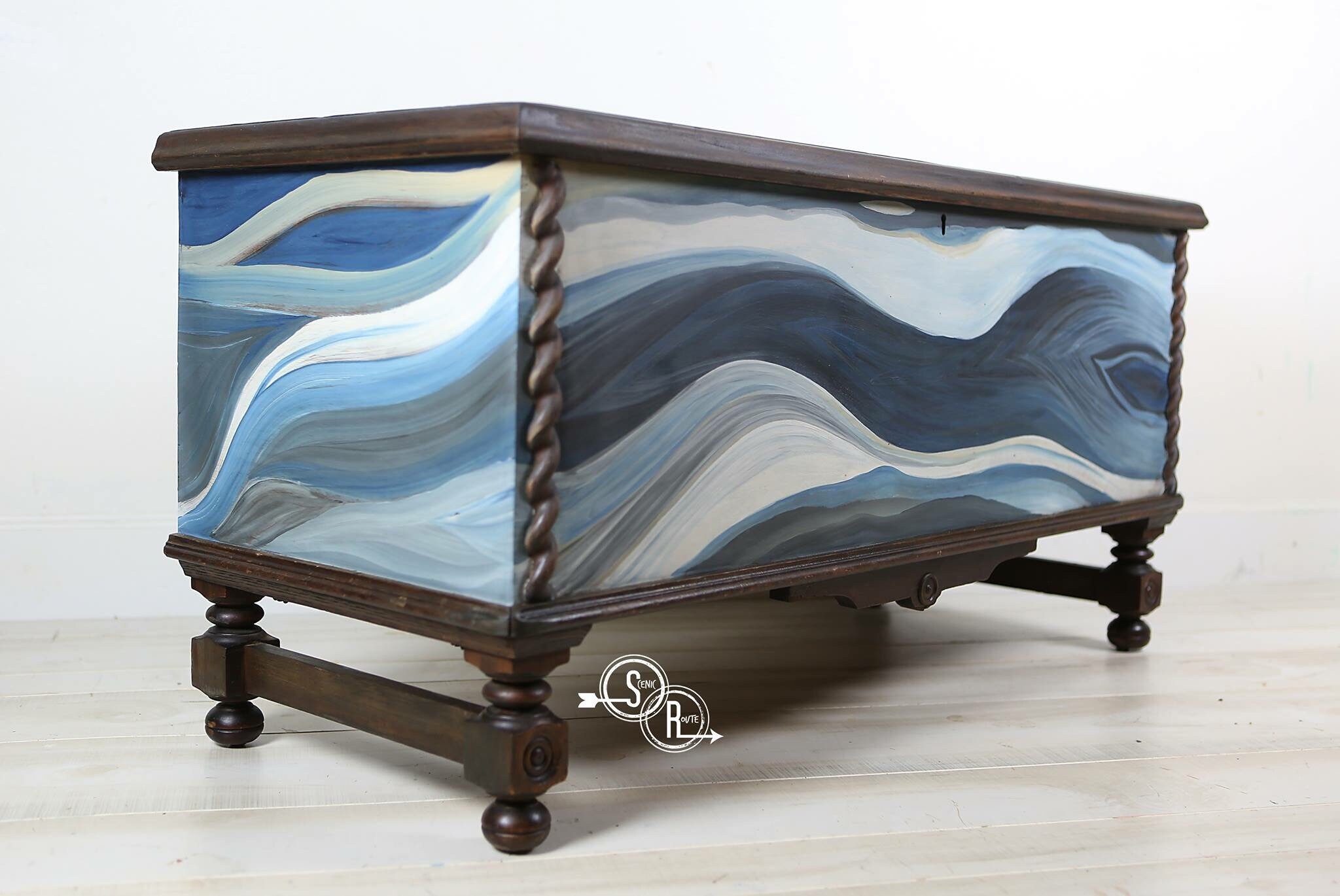 Muebles de vivero cofre de cedro cofre de almacenamiento | Etsy