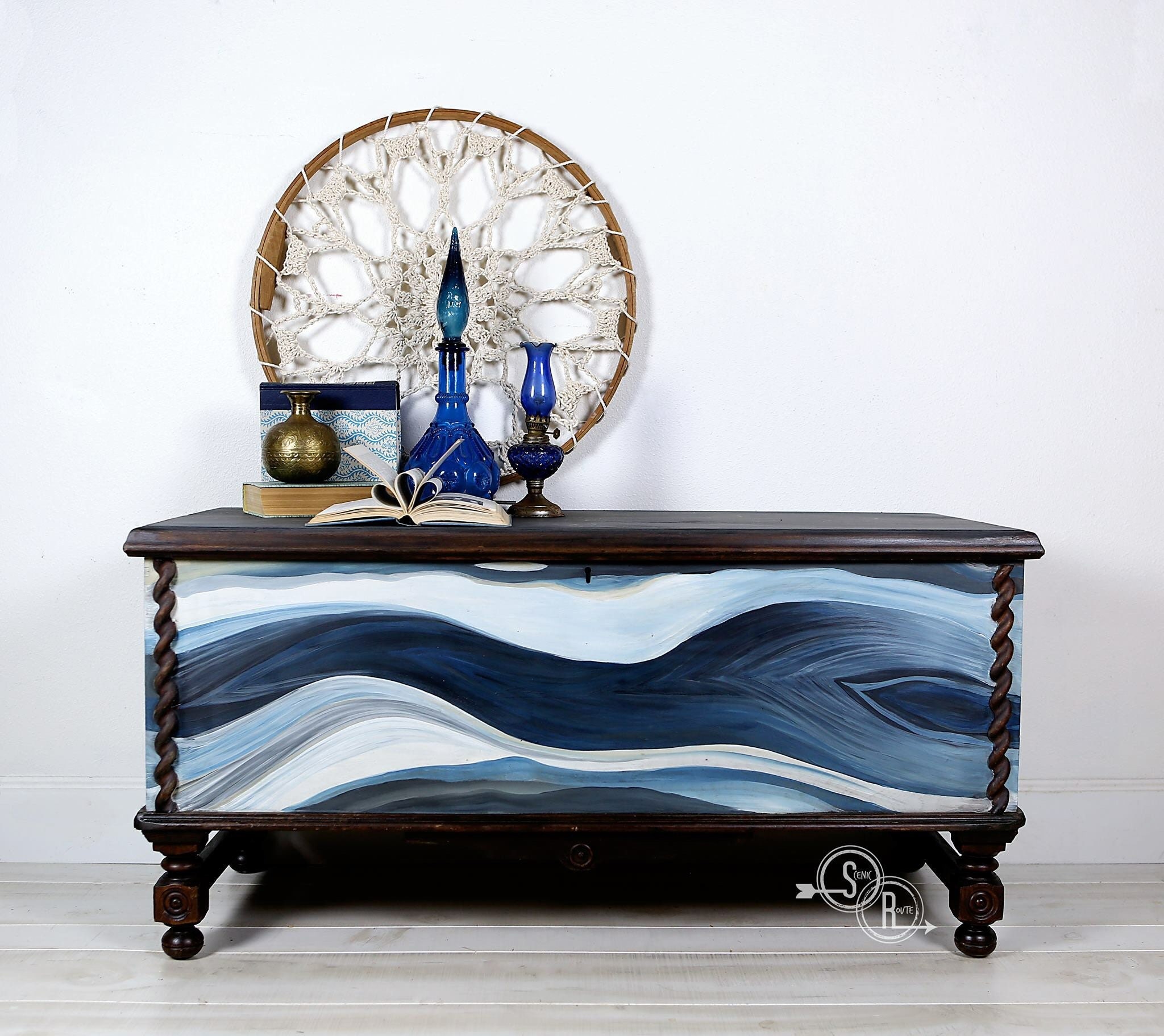 Muebles de vivero cofre de cedro cofre de almacenamiento | Etsy