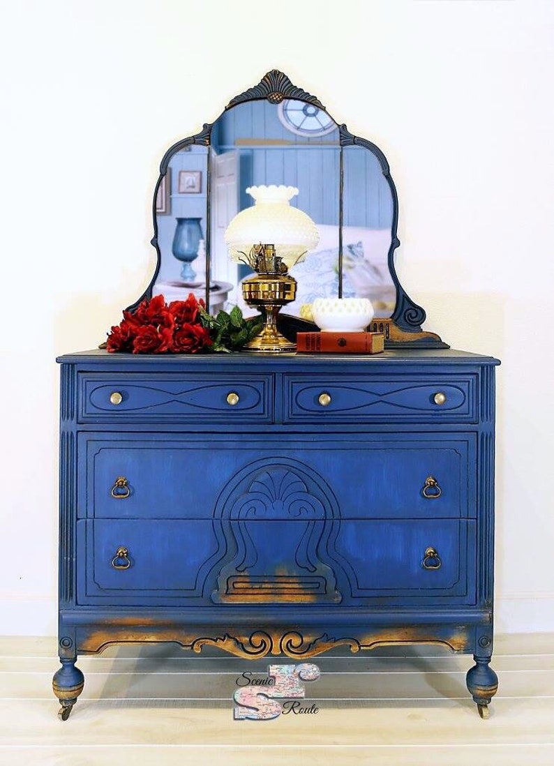 Bathroom Vanity Antique Dresser Entryway Dresser With Etsy