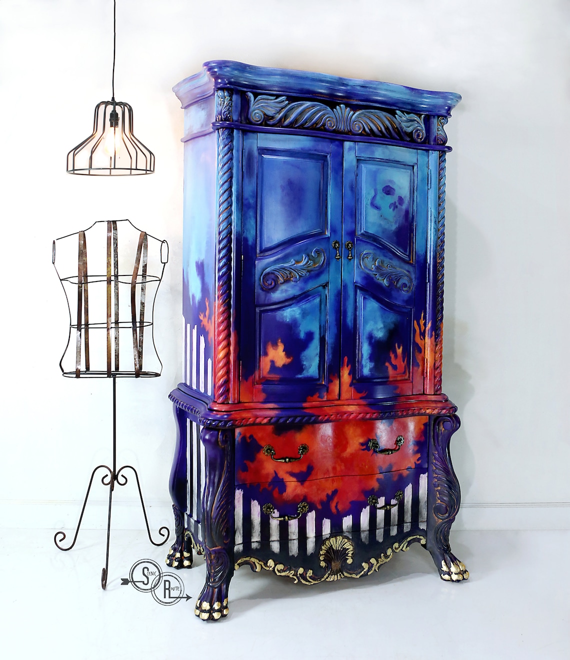 Antique Metal Dress Form , Vintage Wire Dress Form , Photography Prop Etsy