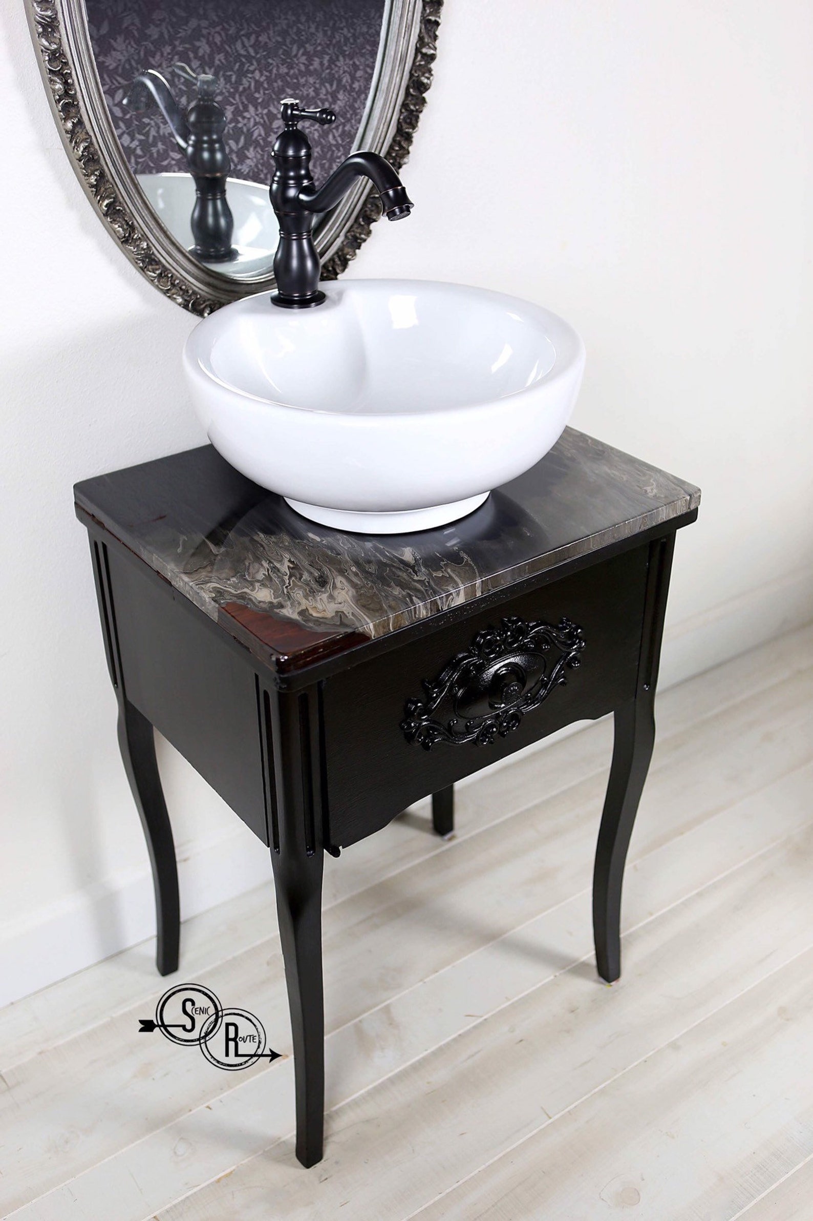 Bathroom Vanity , Farmhouse Sink , Small Bathroom Vanity , Bathroom Sink - Etsy
