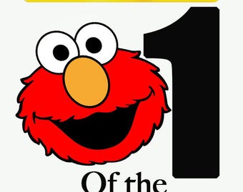 Elmo 1st Birthday Etsy