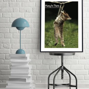 Hang in There Kitten Poster The Office Hang in There Print Michael Scott The Office Art Cat Print Office Poster Classroom Poster image 4