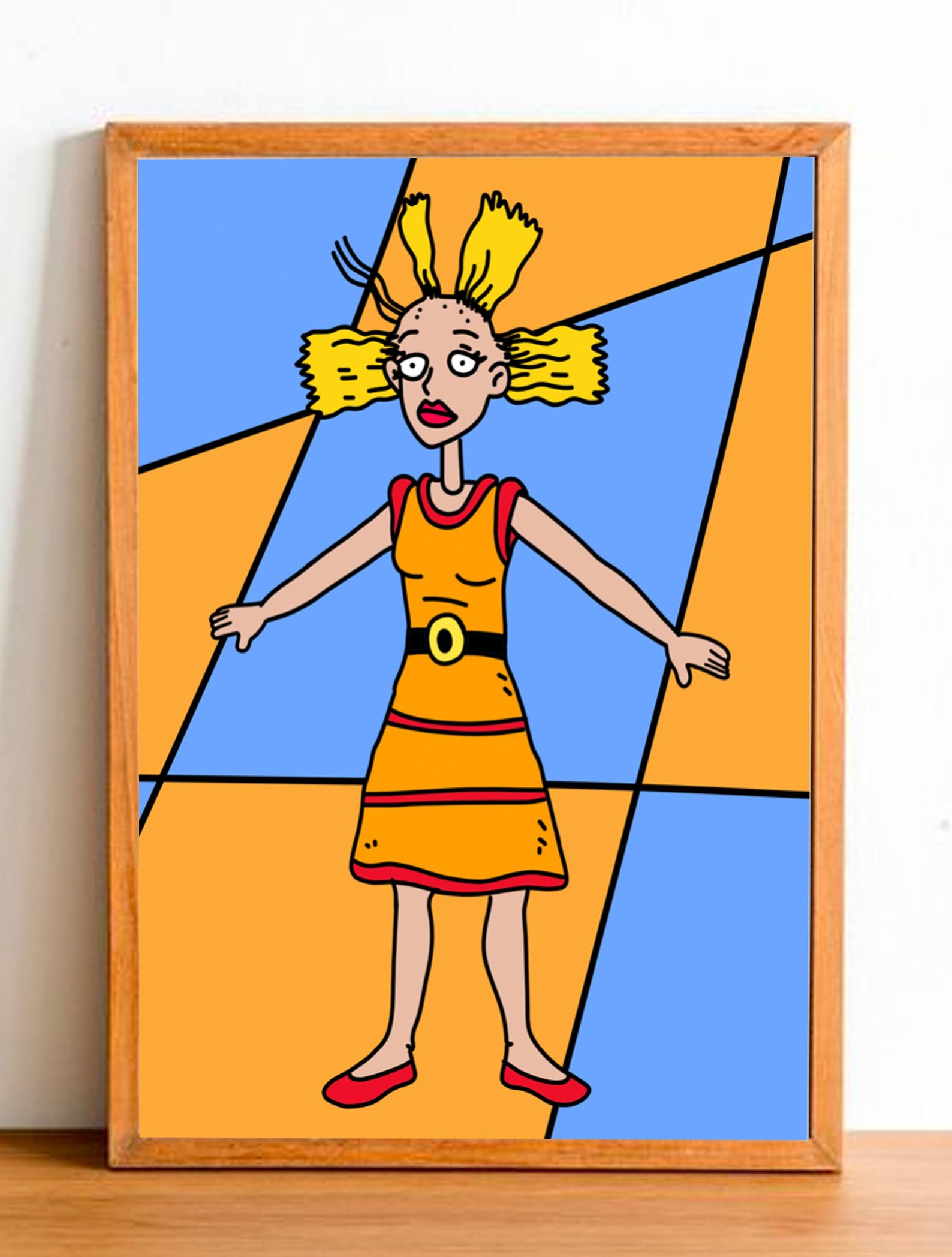 Rugrats Cynthia Doll Print Rugrats Doll Poster Cynthia | Etsy