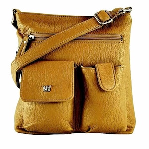 Colt CCW bolso bandolera oculto, transporte oculto ligero, bolso de pistola para mujer, bandolera de cuero, borla monograma, bolsos grandes