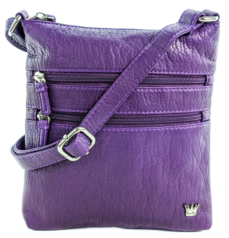 Heiress Crossbody Handbag Lightweight Cross Body Bag Faux Etsy