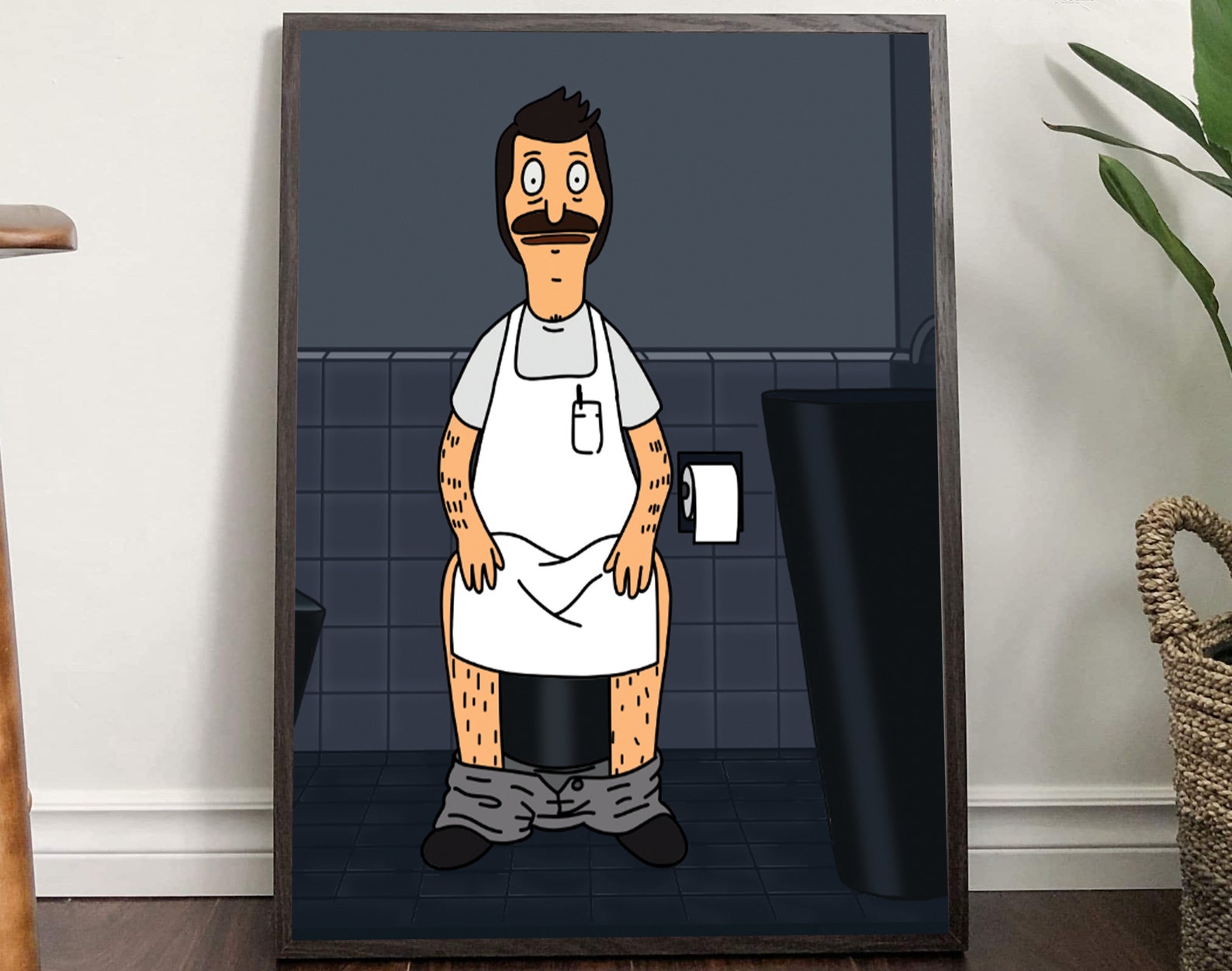 Bobs Burgers Bathroom Poster Bathroom Print Kill Me Print Etsy