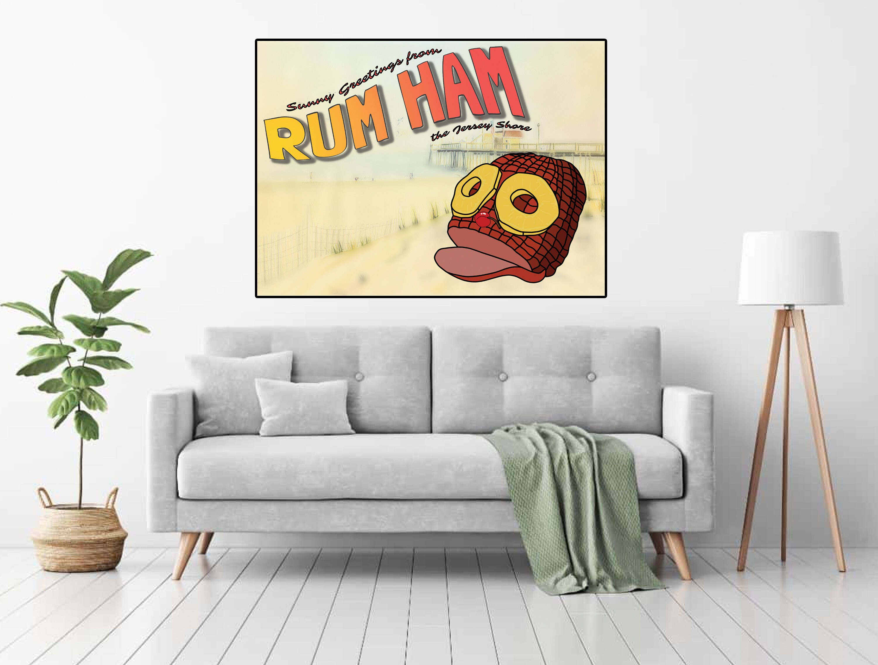 Rum Ham Poster Its Always Sunny in Philadelphia Rum Ham Etsy