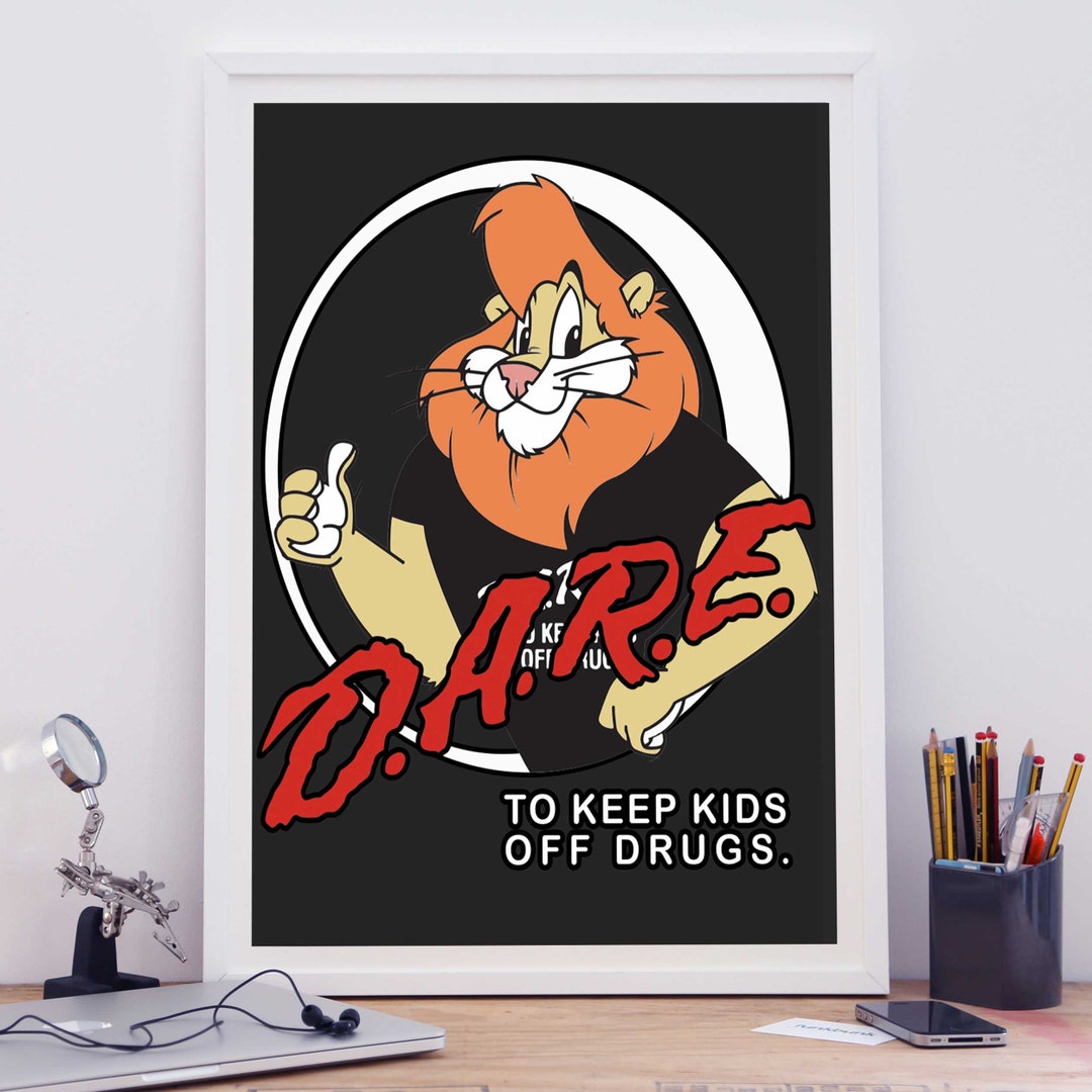 Vintage D.A.R.E. to Resist Drugs and Violence, Drugs Are Really