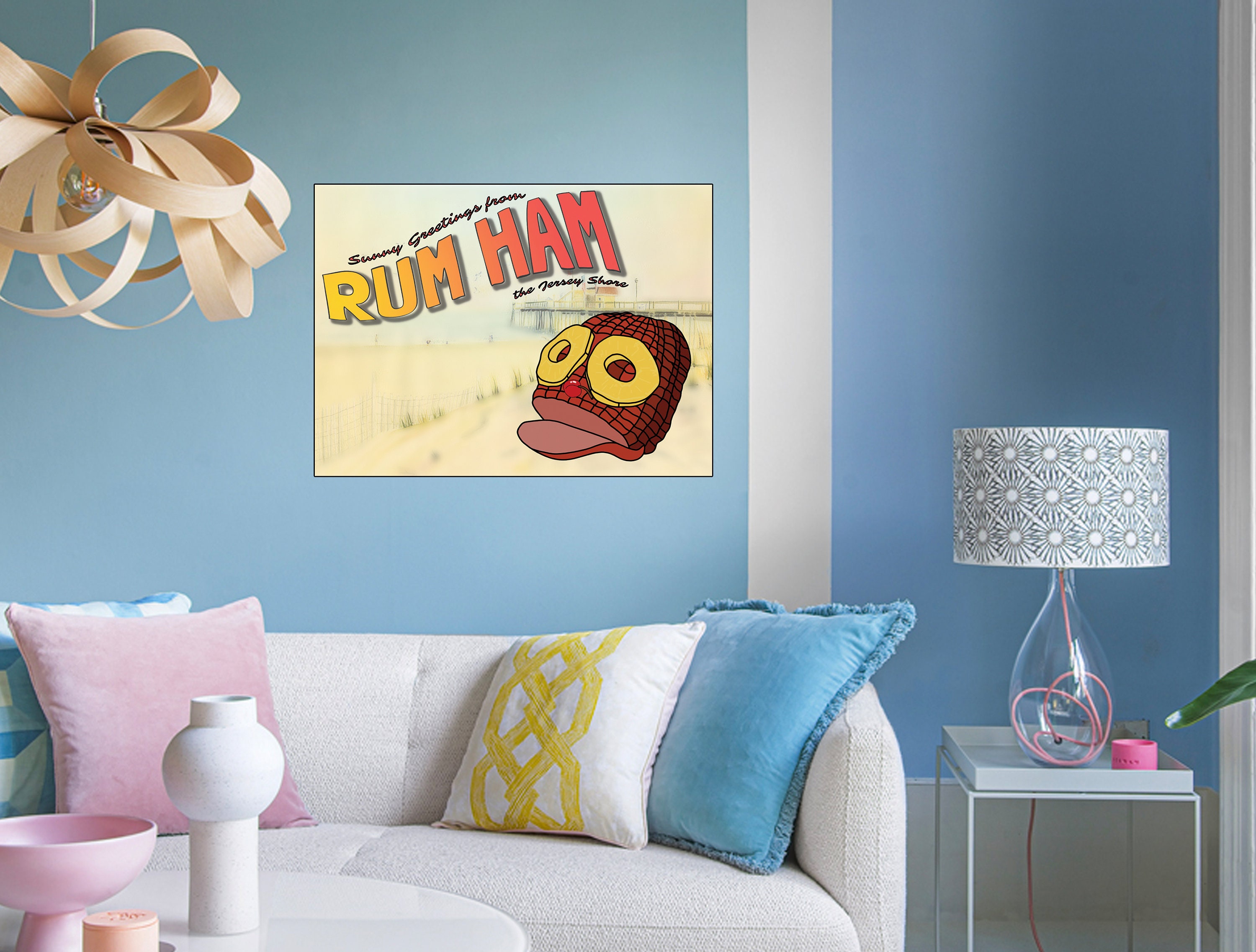 Rum Ham Poster Its Always Sunny in Philadelphia Rum Ham Etsy