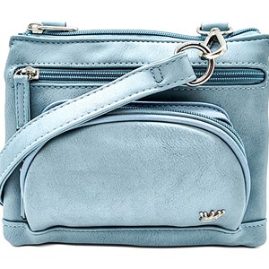 La Bella Touchscreen Handbag with RFID Blocking Organizer, Mini Bag, Organizer Wallet, Smartphone bag, Crossbody Wallet, Travel bag