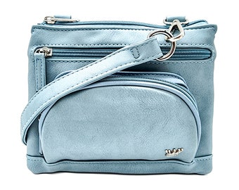 La Bella Touchscreen Handbag with RFID Blocking Organizer, Mini Bag, Organizer Wallet, Smartphone bag, Crossbody Wallet, Travel bag