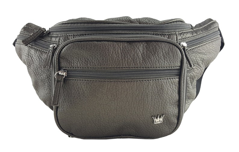 Expedition Waist Pack Faux Leather Fanny Pack RFID Blocking Etsy