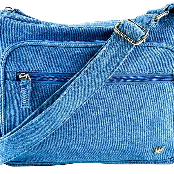 Concealed Carry Handbag - Magnum CCW Purse - Conceal and Carry Crossbody Bag - Monogram Tassel - Adjustable Strap - Large Shoulder Bag - Mom