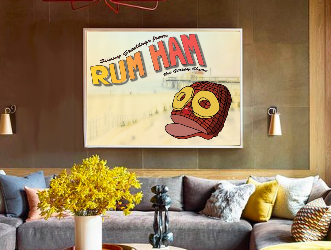 Rum Ham Poster Its Always Sunny in Philadelphia Rum Ham Etsy