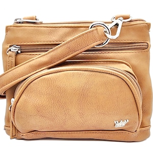 Mini bolso con pantalla táctil La Bella - Organizador de bloqueo RFID - Mini bolso - Monedero organizador - Bolso para teléfono inteligente - Monedero con pantalla táctil cruzada