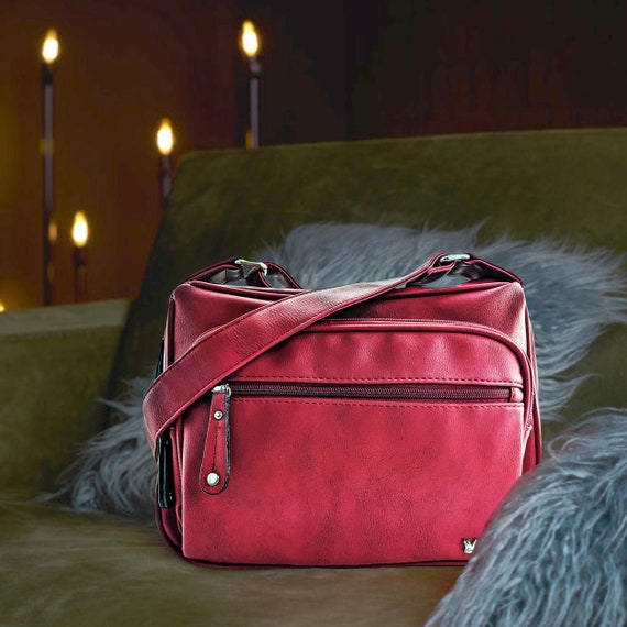 Buy Saugat Traders Handbag For Women And Girls | Ladies Purse Faux Leather  Satchel Bag | Shoulder Bag | Travel Purse Hobo Bag (Brown) at Amazon.in