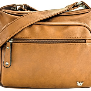 Gepersonaliseerde portemonnee - Magnum CCW crossbody-handtas - grote organisator - portemonnee met meerdere vakken - aangepaste tas - handgemaakt - getekende portemonnee rechterhand -