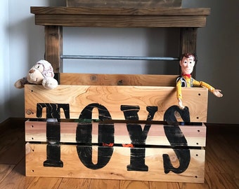 rustic toy storage ideas