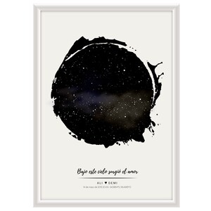 Benutzerdefinierte Sternenkarte, Sternenkarte Poster, Hochzeitsgeschenk, Konstellation, Jahrestagsgeschenk, personalisiertes Geschenk, perfektes Geschenk Geburten, neuer Baby Geburtstag,