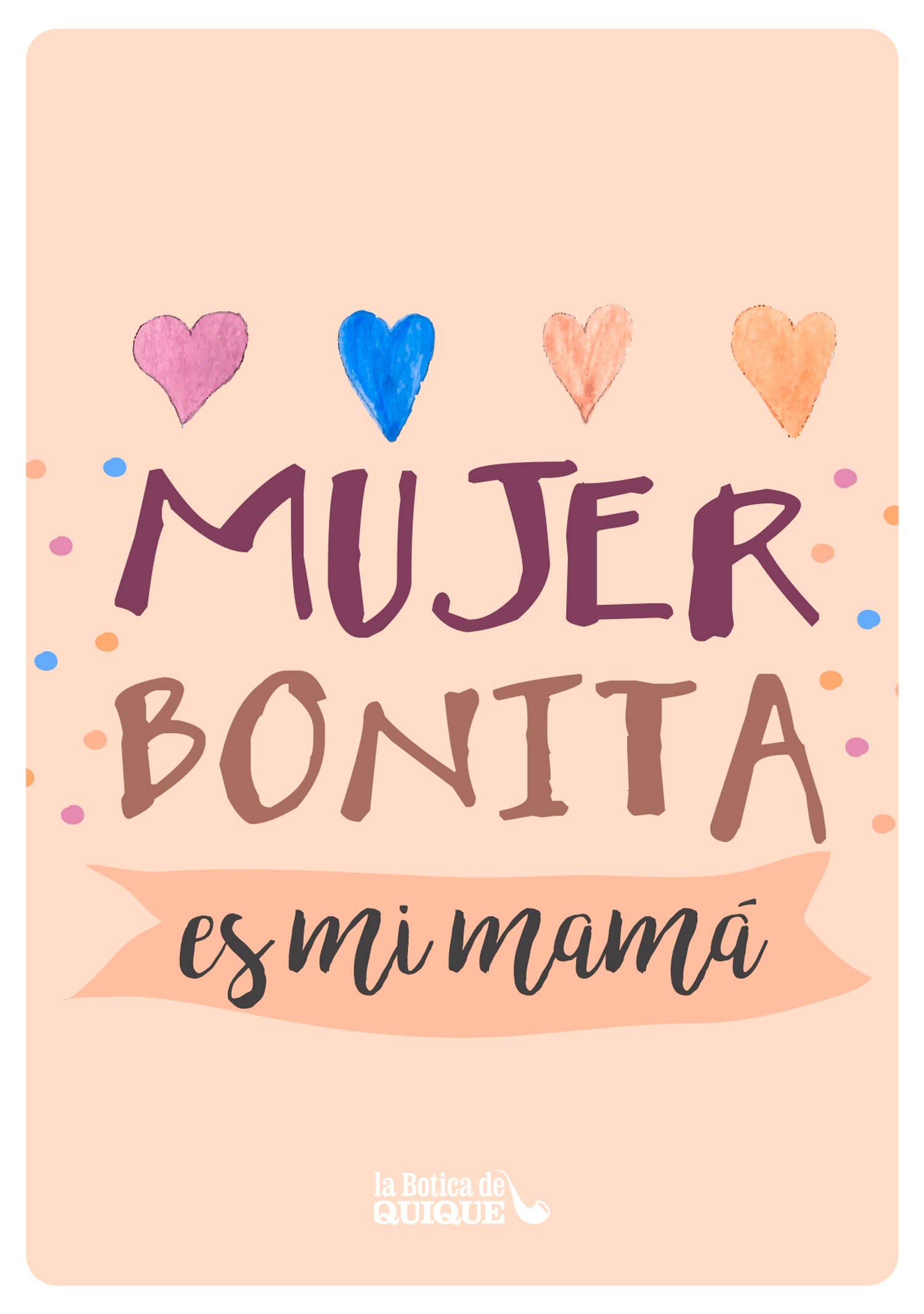 Tarjeta Día De La Madre UK Greetings - Diseño De Mono Descarado, Mensaje Interior, Sobre Incluido - 137 X 210 Mm
