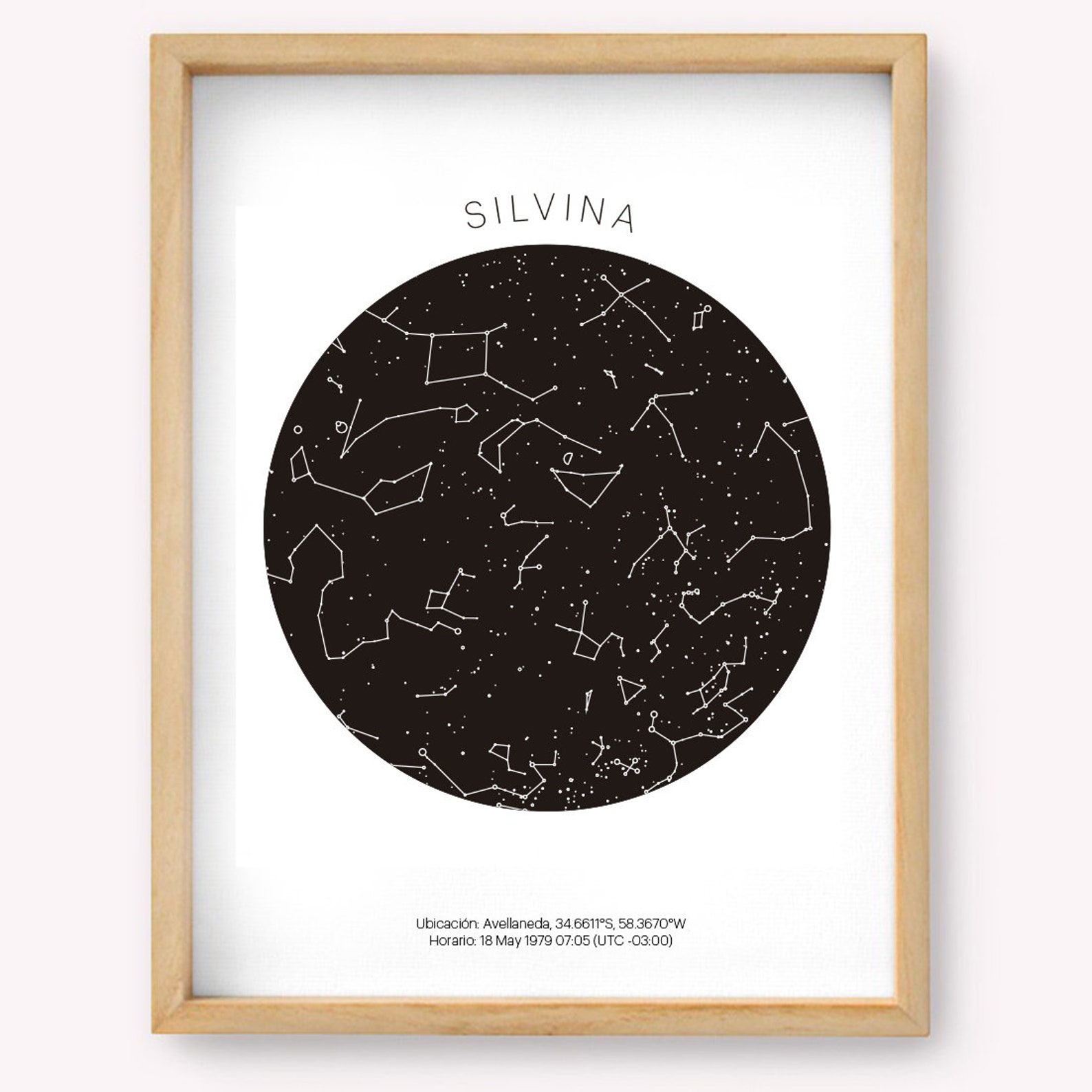 Custom Star Map by Date, Digital Download Night Sky Poster ...