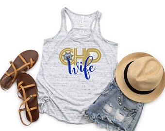 CHP / California Highway Patrol Wife Shirt / CHP Wife Women's Racerback Tank Top