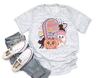 Nurse Halloween Shirt | Nurse Fall Shirt | Halloween Shirt | Skeleton Shirt | Boo Boo Crew Shirt Halloween Gift | Nurse Fall Shirts