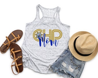 CHP / California Highway Patrol / CHP Mom Women's Racerback Tank Top