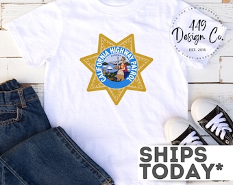 CHP | California Highway Patrol Officer | Infant Tee Infant Bodysuit | Toddler Tee Shirt | CHP Baby