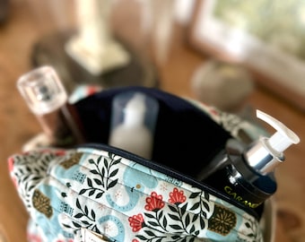 Padded toiletry bag