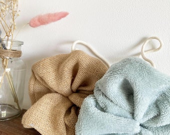 Flor de ducha lavable y reutilizable.