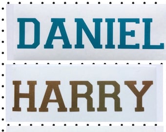Custom Name Vinyl Decal Sticker