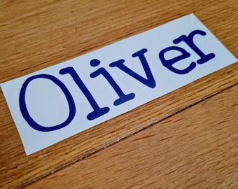 Custom Name Kids Font Vinyl Decal Name Sticker