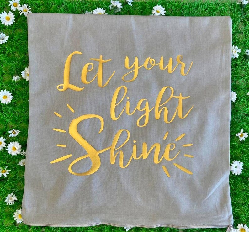 Positive Quote Pillow Cover Prayer Pillow Quotes About Life Etsy UK