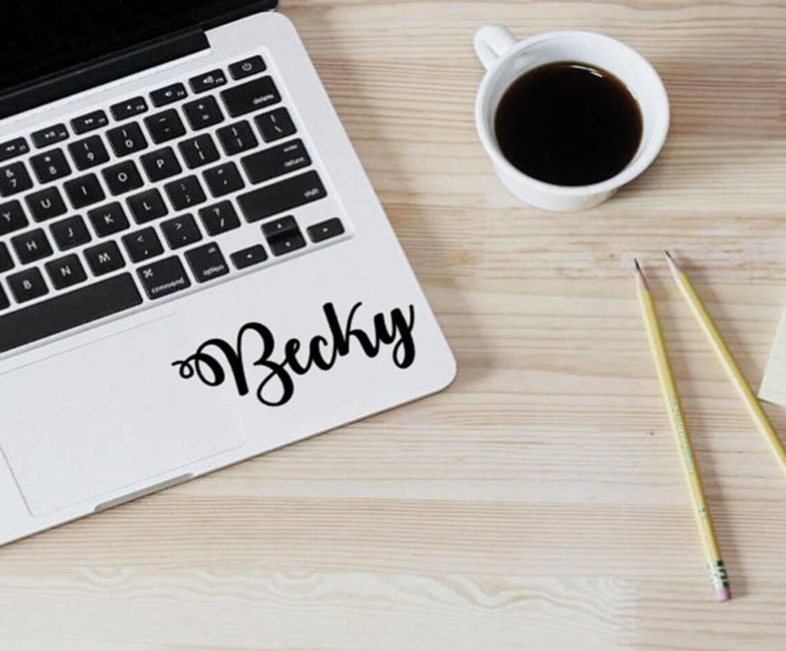 Name Vinyl Decal Stickers Personalised Custom Decal Etsy