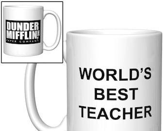 Dunder Mifflin Mug Dunder Mifflin Cup Tea Cup Ceramics Mug Details about   The Office Mug 