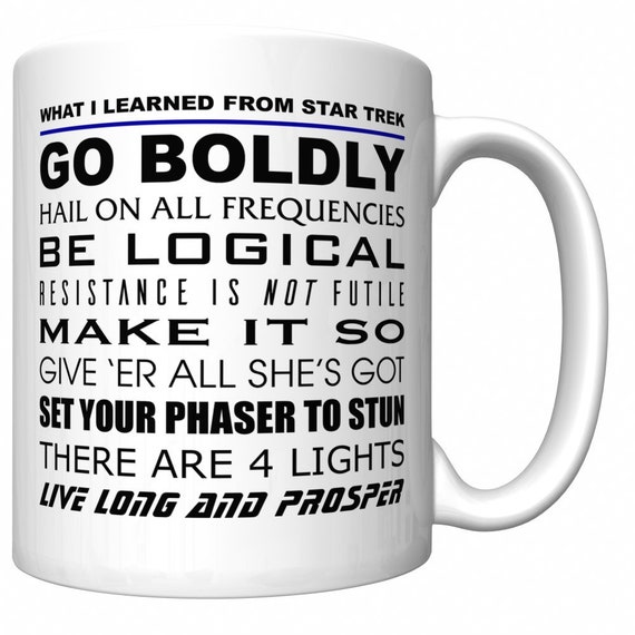 What I Learned From Star Trek Coffee Mug 