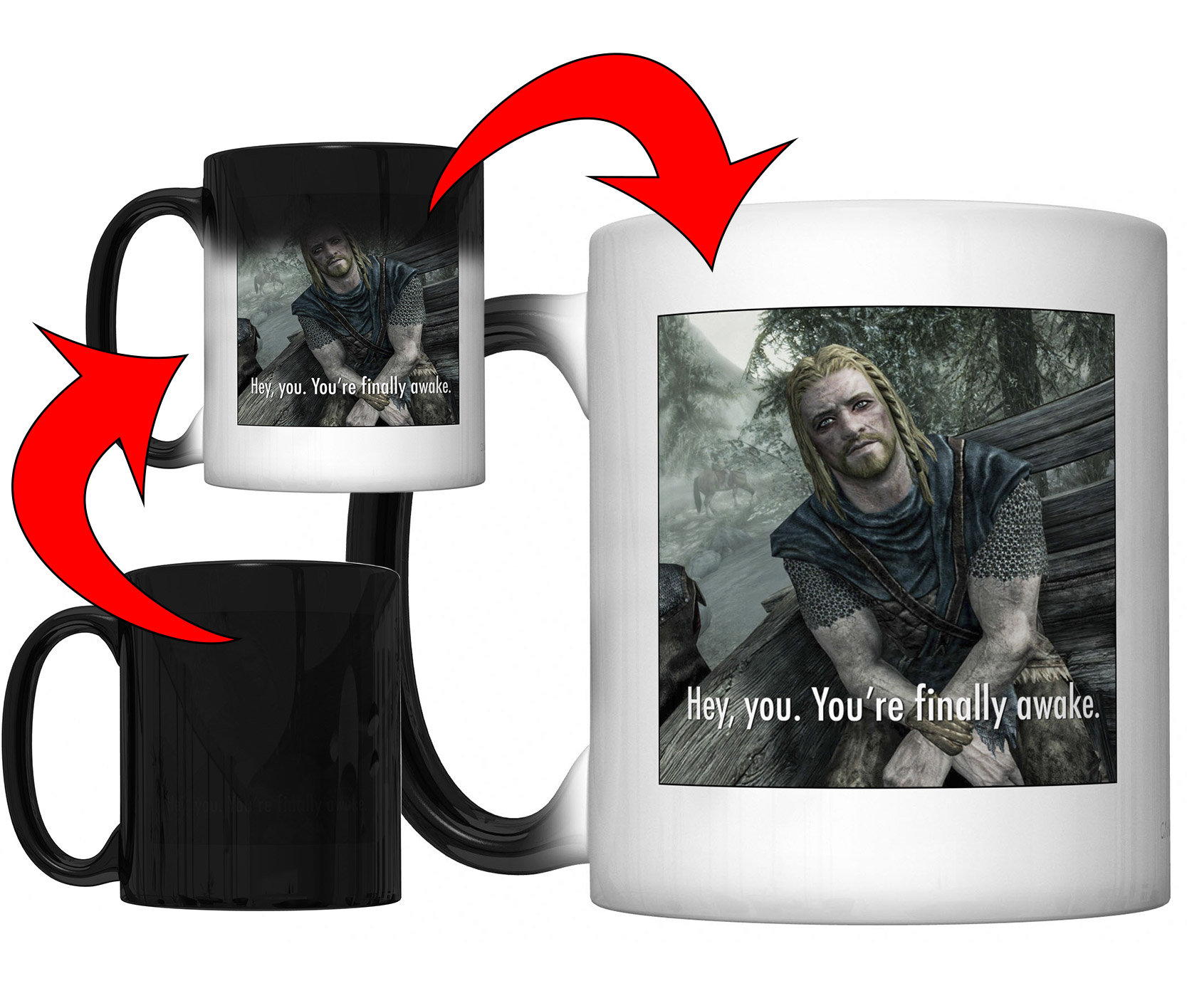 Hey, You. You're Finally Awake. (Ralof of Skyrim) Magic Color Cha…