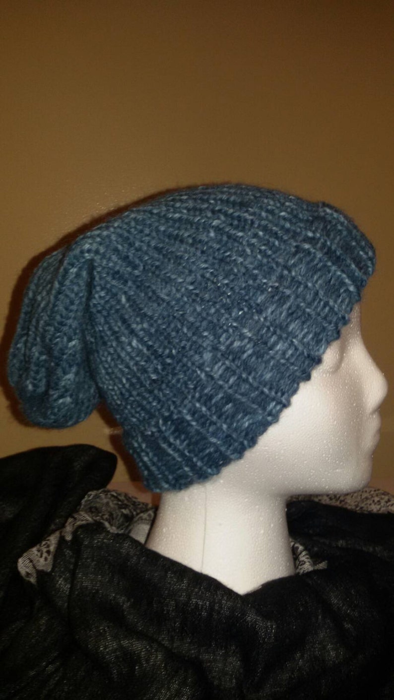Blu Ardesia Slate Blue youth small adult slouchy