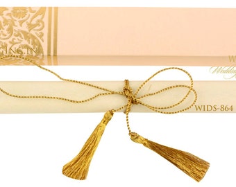 Scroll Invitation, Cute, Light Weight, Engagement, Save the Date, Wedding, Bridal Shower, Anniversary, Mezuzah, Birthday, Party, Invites