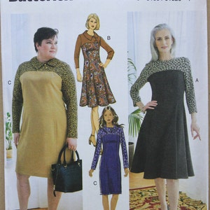 Butterick Pattern 6707 B5 Misses&#39; Fitted Dress in sizes 8-10-12-14-16