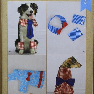 Kwik Sew Pattern K4275  Pet Collars, Cuffs & Dresses in Sizes XS-S-M-L-XL