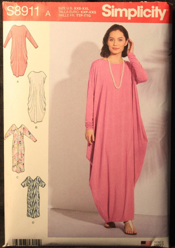 simplicity muumuu pattern