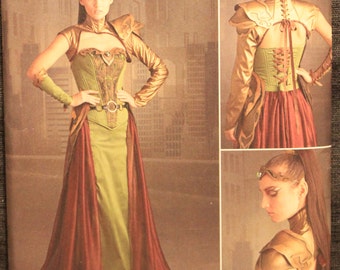 Simplicity Pattern 8363 H5 Firefly Path Designs  Misses' Fantasy Ranger Cosplay Costume in Sizes 6-8-10-12-14