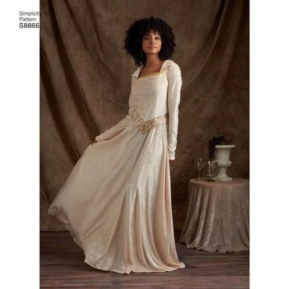 Simplicity Sewing Pattern extraña Cosplay Disfraz De punto vestidos 8866