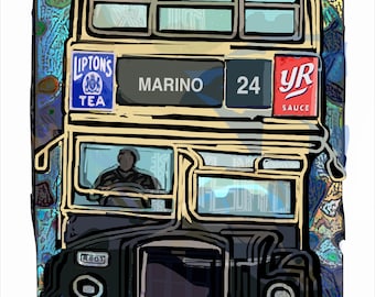 CIE Old Bus Dublin 24