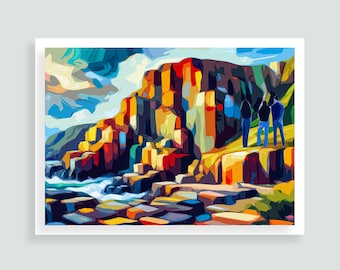 Giant's causeway - download print