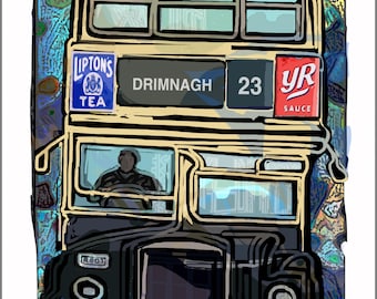 CIE Old Bus Dublin 23