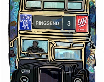 CIE Old Bus Dublin 3